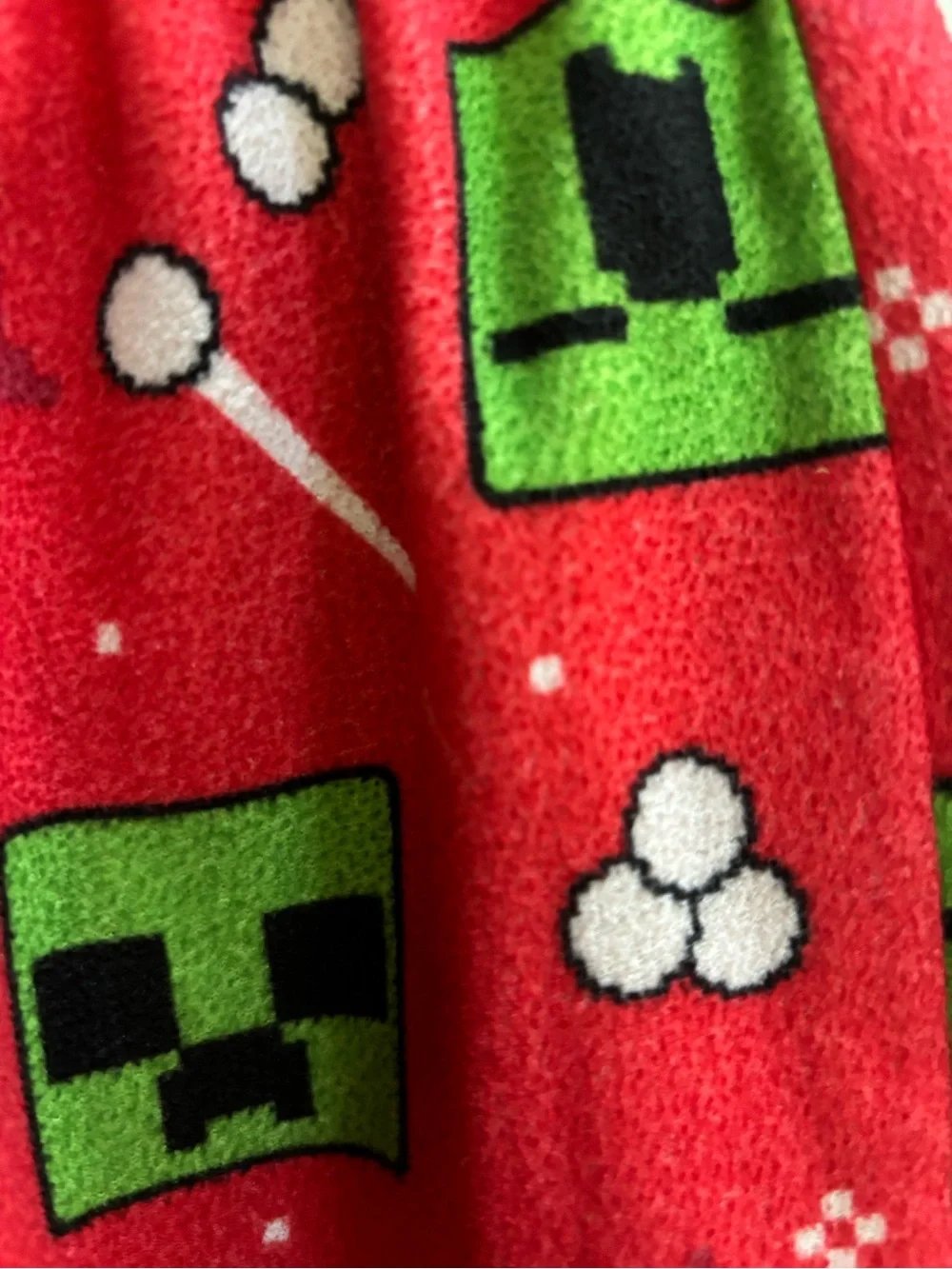 Kids Minecraft Fleece Pajama Set